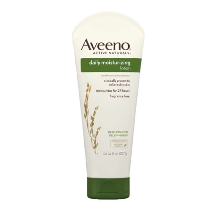 Aveeno Active Naturals Moisturizer Tube Unscented Cream 8 oz.