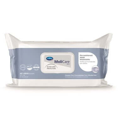 MoliCare Pre-Moistened Skin Washcloth