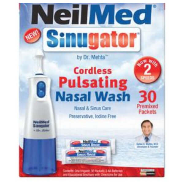NeilMed Sinugator Pulsating Nasal Wash Kit