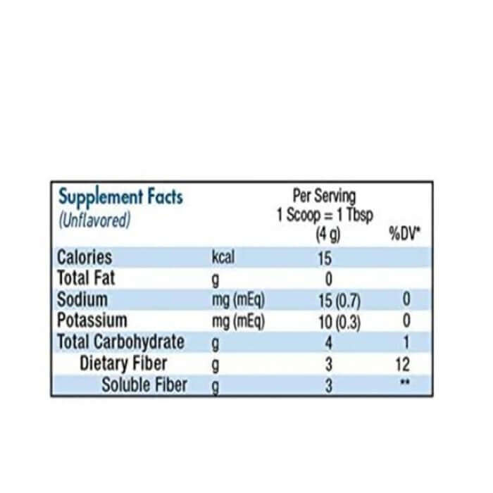 Nutrisource Oral Supplement Fiber Canister Powder