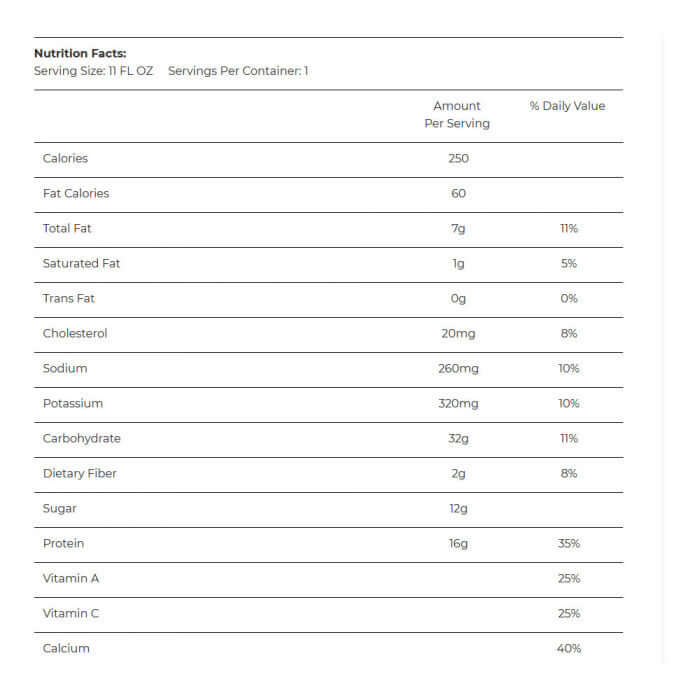 Orgain Organic Nutritional Shake