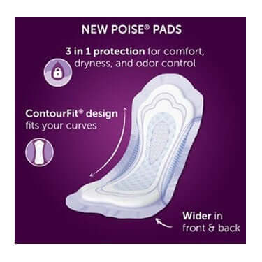 Poise Bladder Control Pads (Light Absorbency)