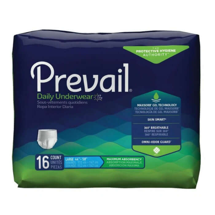 Prevail Extra Protective Pull On Underwear for Men, Women and Youth