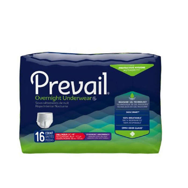 Prevail Unisex Overnight Underwear Heavy Absorbency