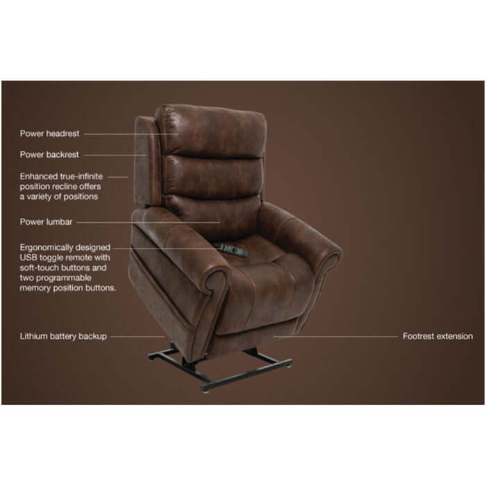 What is a footrest extension on a power lift recliner?