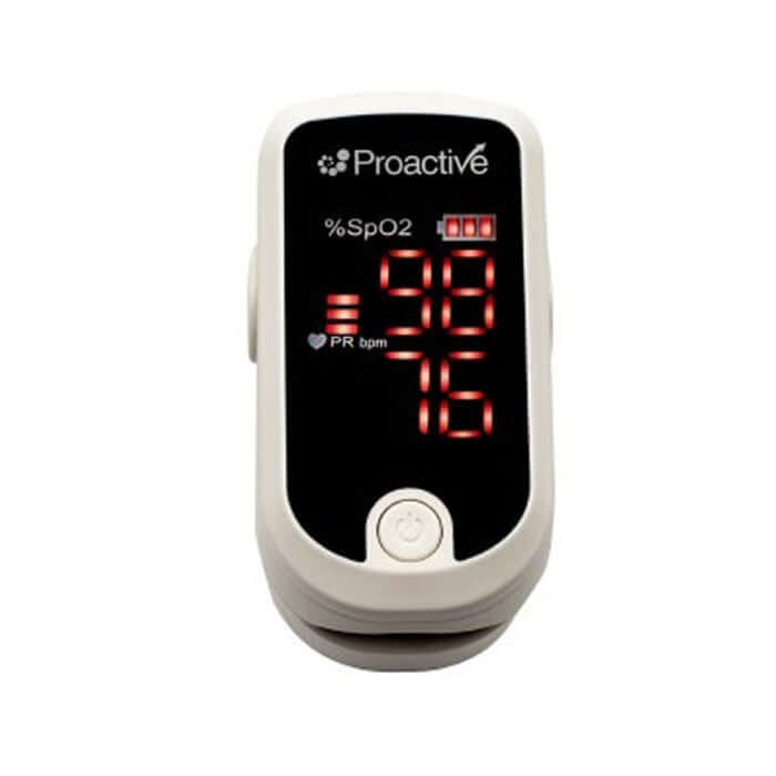 Proactive Medical Fingertip Pulse Oximeter Products Battery Operated