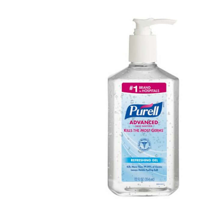 Purell Advanced Gel Pump Bottle Hand Sanitizer