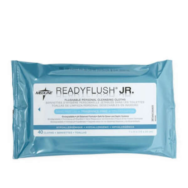 ReadyFlush Jr. Biodegradable Flushable Wipes