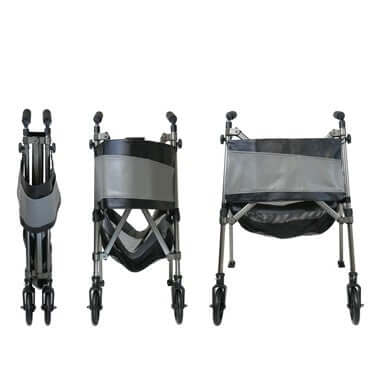 Signature Life Elite Travel Folding Walker by Stander