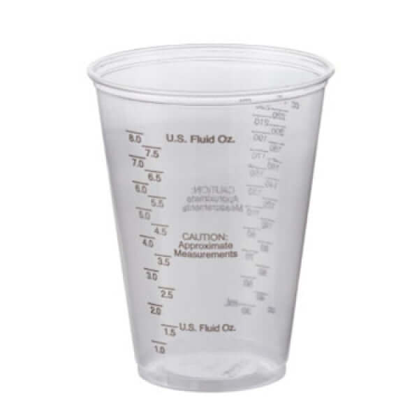 Solo Ultra Clear Graduated Drinking Cup
