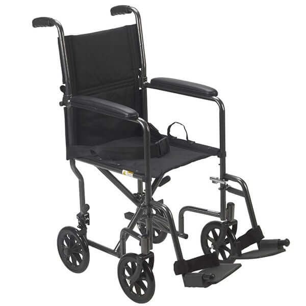 Steel Narrow Fit Transport Chair by Drive