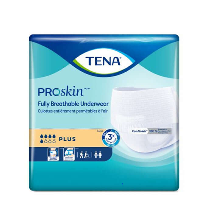 TENA Plus Moderate Absorbency ProSkin Protective Underwear