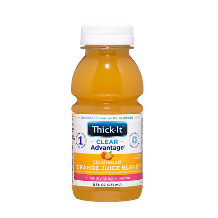 Thick-It AquaCareH20 Thickened Orange Juice Blend, Nectar Consistency - 8 oz bottle