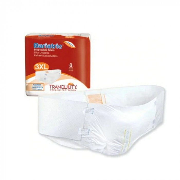 Tranquility Bariatric Incontinence Brief 3 XL Heavy Absorbency