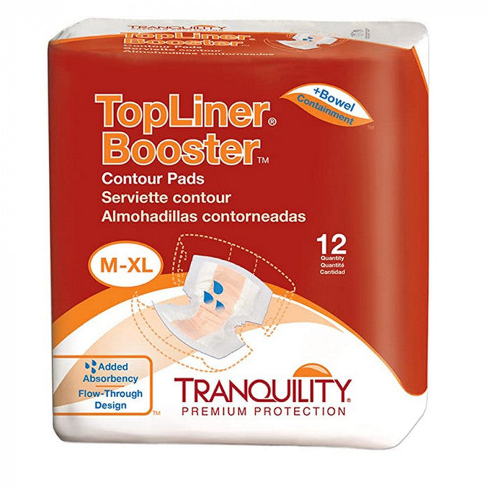 Tranquility Topliner Contour Booster Pads