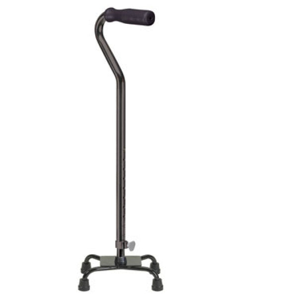 Vinyl Grip Four Point Cane by Drive - Added Support, Ergonomic